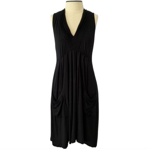 Calvin Klein Dresses & Skirts - Calvin Klein Black Sleeveless Jersey Dress with Pockets